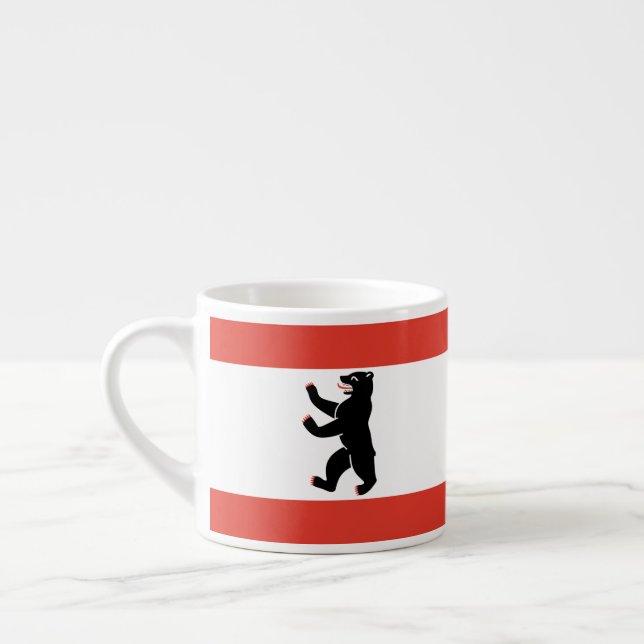 Tasse Expresso Drapeau de la Coupe d'Espresso de Berlin (Gauche)