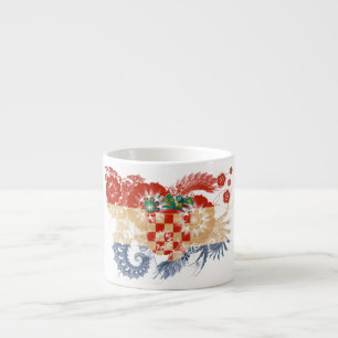 Tasse Expresso Drapeau de la Croatie
