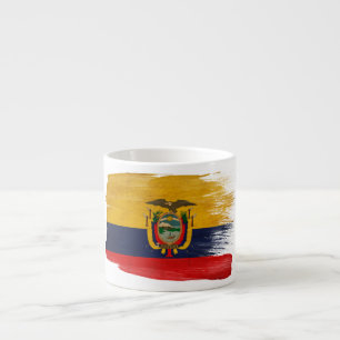 Tasse Expresso Drapeau de l'Equateur