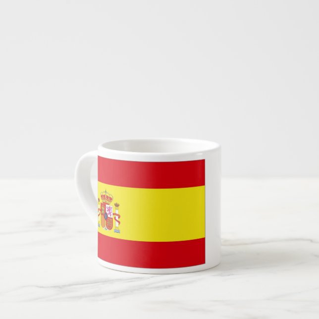 Tasse Expresso Drapeau de l'Espagne (Devant gauche)