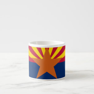 Tasse Expresso Drapeau de l'État d'Arizona