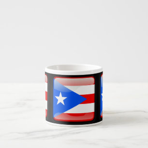 Tasse Expresso Drapeau de Porto Rico