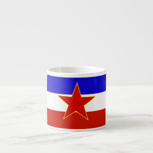 Tasse Expresso Drapeau de Yougoslavie
