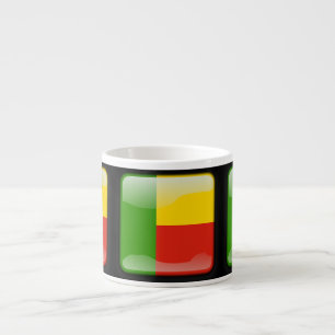 Tasse Expresso Drapeau du Bénin