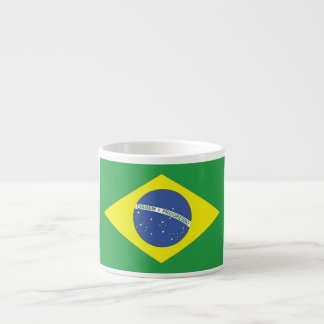 Tasse Expresso Drapeau du Brésil