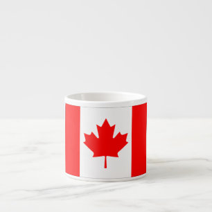 Tasse Expresso Drapeau du Canada