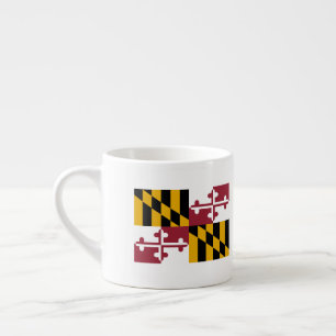 Tasse Expresso Drapeau du Maryland