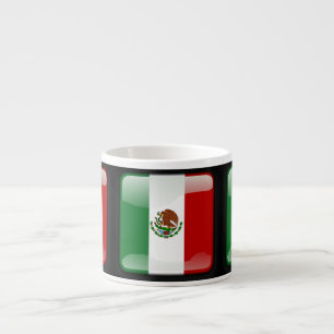 Tasse Expresso Drapeau du Mexique
