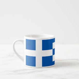 Tasse Expresso Drapeau grec