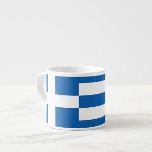 Tasse Expresso Drapeau grec Espresso Φ Coupe λ ι τ ζ ν κ α ά     