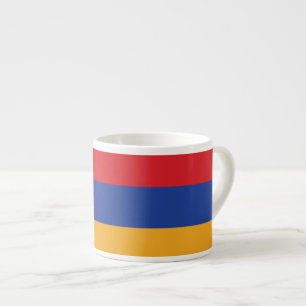 Tasse Expresso Drapeau simple de l'Arménie