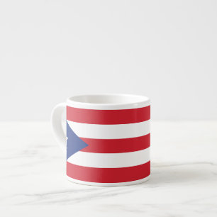 Tasse Expresso Drapeau simple de Porto Rico