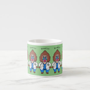 Tasse Expresso Drôle manuel dessin d'un médecin
