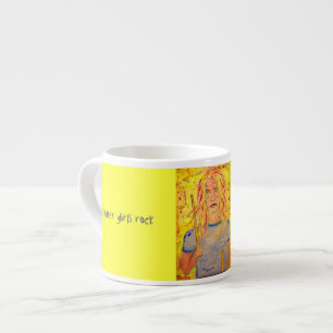 Tasse Expresso drumer filles rock