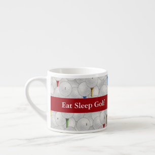 Tasse Expresso Eat Sleep Golf