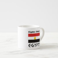 Egypte Drapeau Égyptien Nom Personnalisé