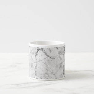 Tasse Expresso Elégant Granite Haze Whorde Marbre Texture Espress