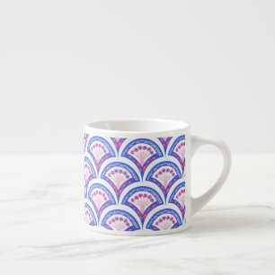 Tasse Expresso Élégante œuvre d'art ornementale vintage