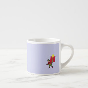 Tasse Expresso Elfe avec boîte rouge gauche espresso mule