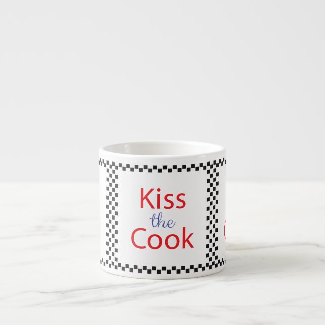 Tasse Expresso Embrasse Le Cuisinier (Devant)