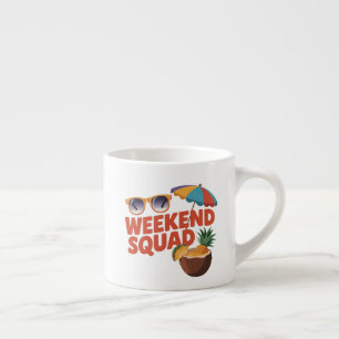Tasse Expresso Équipe du week-end