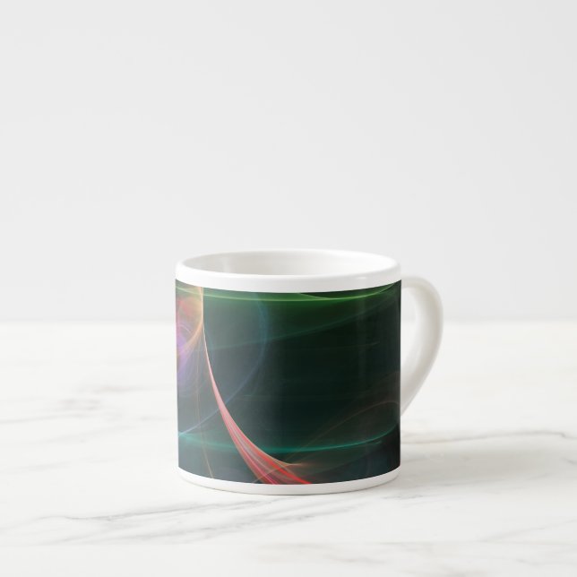 Tasse Expresso Espace d'art abstrait (Devant droit)