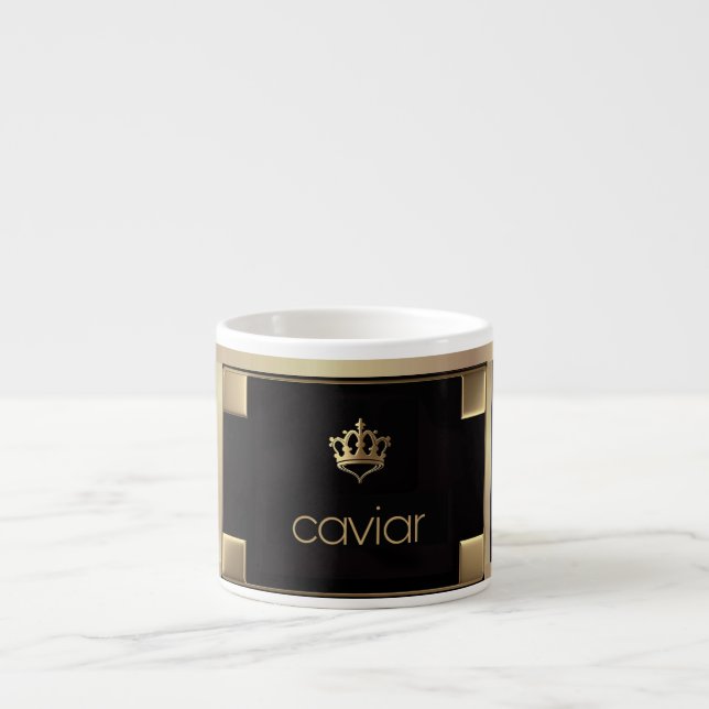 Tasse Expresso Espresso/Caviar royal/Mug de spécialités (Devant)
