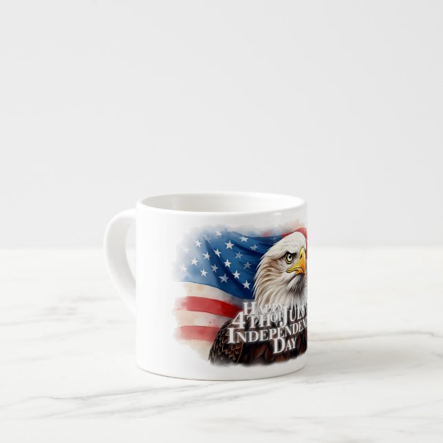 Tasse Expresso Esprit d'Indépendance (Devant gauche)