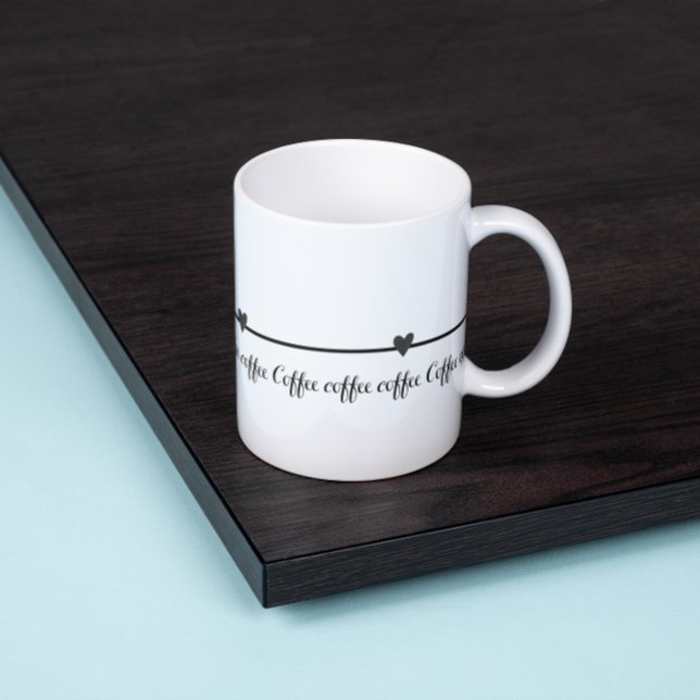 Tasse Expresso esthétique de l'amoureux du café (Créateur téléchargé)