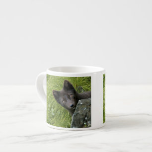 Tasse Expresso États-Unis, Alaska, Îles Pribilof, St Paul. Bleu