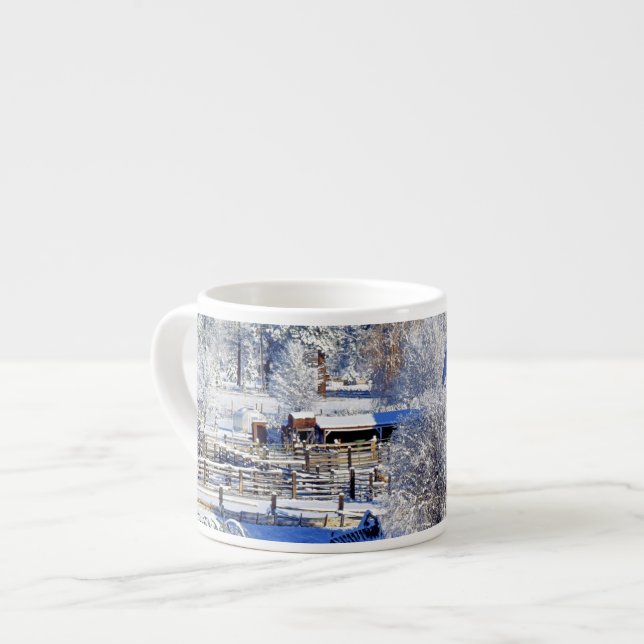 Tasse Expresso États-Unis, Washington, Methow Valley, Granges dan (Devant gauche)