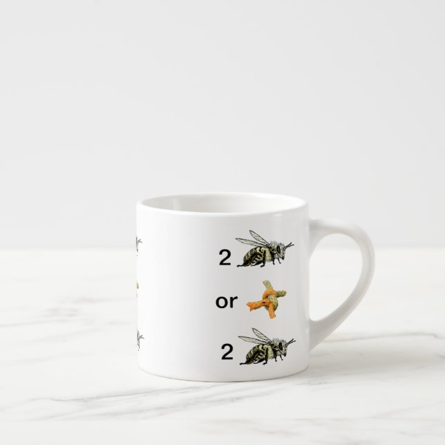 Tasse Expresso Être ou ne pas être (Droite)