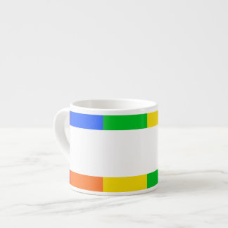 Tasse Expresso Expresso Arc-en-ciel