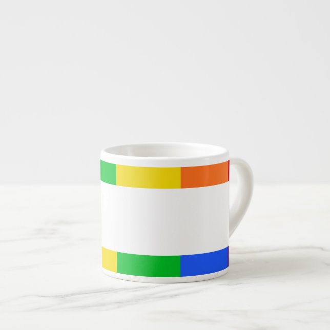 Tasse Expresso Expresso Arc-en-ciel (Devant droit)