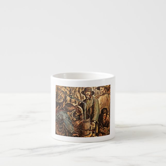 Tasse Expresso Fabricants de moonshine produisant du whisky White (Devant)