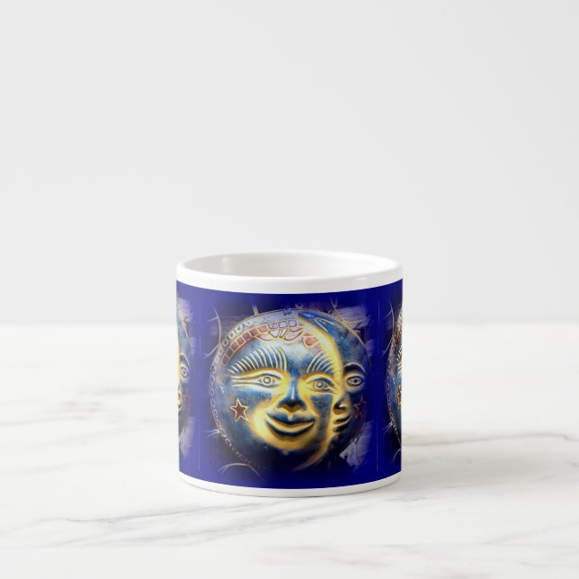 Tasse Expresso face soleil / face lune espresso mule (Devant)
