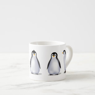 Tasse Expresso Famille Penguin