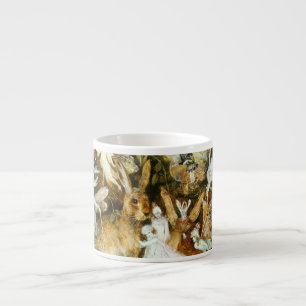 Tasse Expresso Fées et lapin