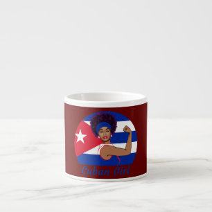 Tasse Expresso Femmes Cubaines Fille Strong Cubanita Libérez Cuba