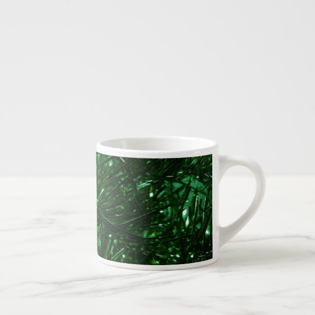 Tasse Expresso feuilles de l'arbre de Noël (Droite)