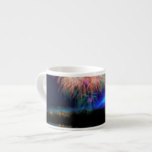 Tasse Expresso Feux d'artifice