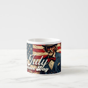 Tasse Expresso Fière âme du 4 juillet