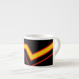 Tasse Expresso Flèches de drapeau de fierté en caoutchouc de Slip