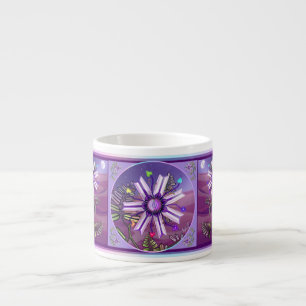 Tasse Expresso Fleur dans le désert