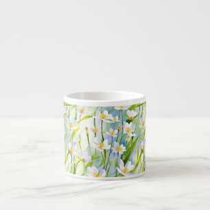 Tasse Expresso Fleur de printemps douce florale