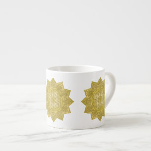 Tasse Expresso Fleur De Vie - Indien Mandala 4