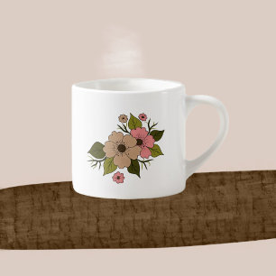 Tasse Expresso Fleur en fleurs