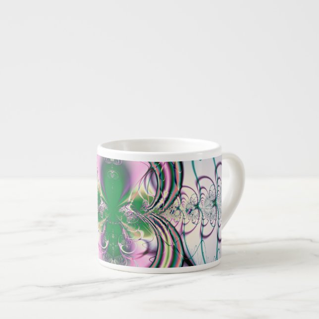 Tasse Expresso Fleur Magique (Devant droit)