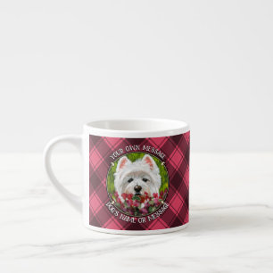 Tasse Expresso Fleurs blanches et roses