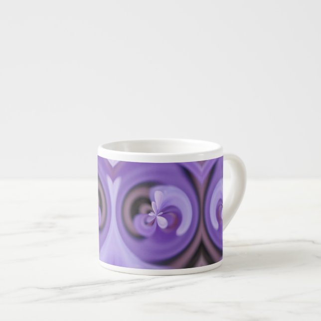 Tasse Expresso Fleurs de printemps (Devant droit)